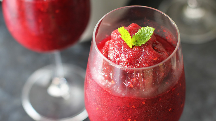 Calories in Wine slushies